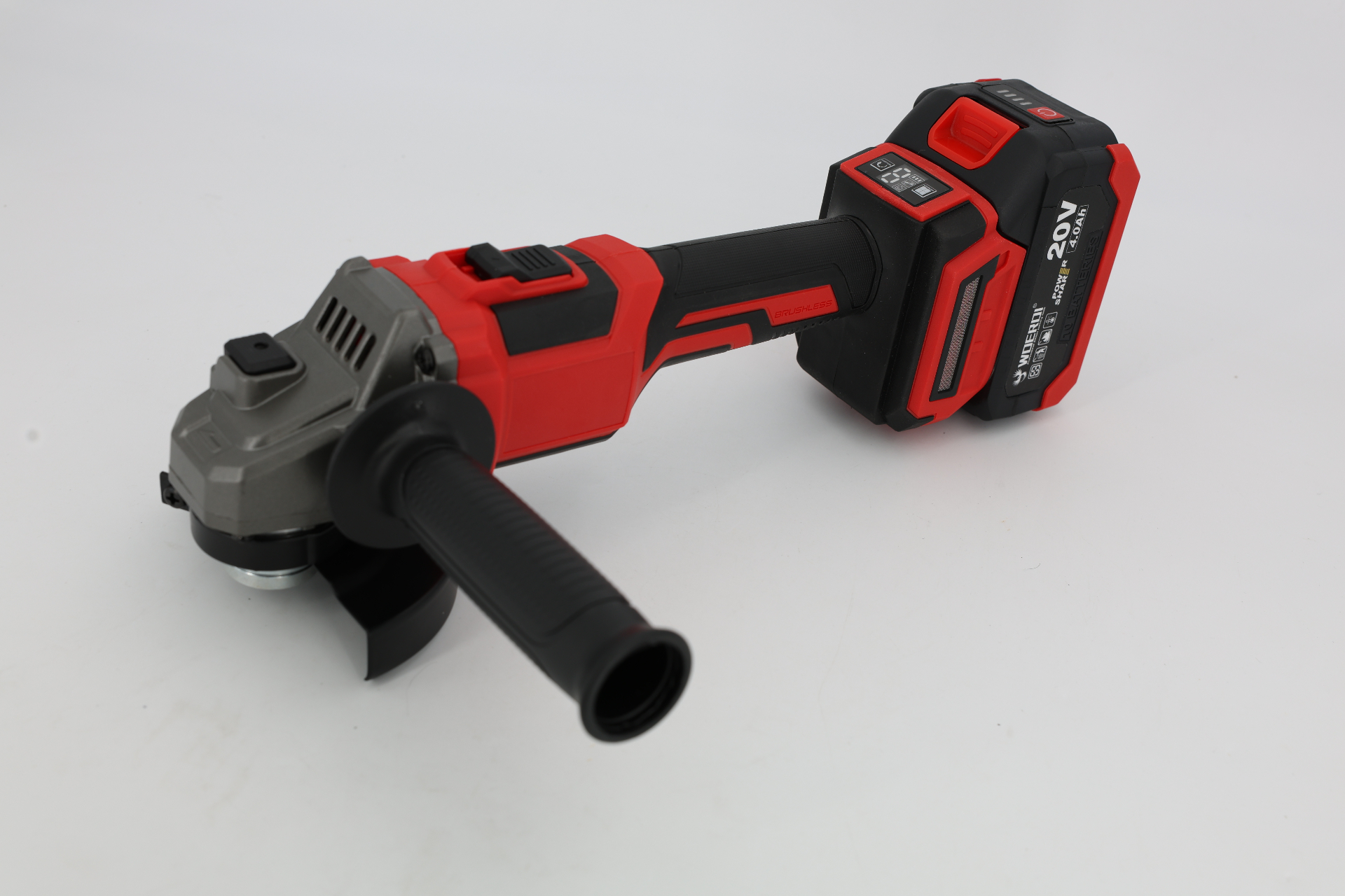 WOERDI 1017AG-03 20V brushless angle grinder with digital display