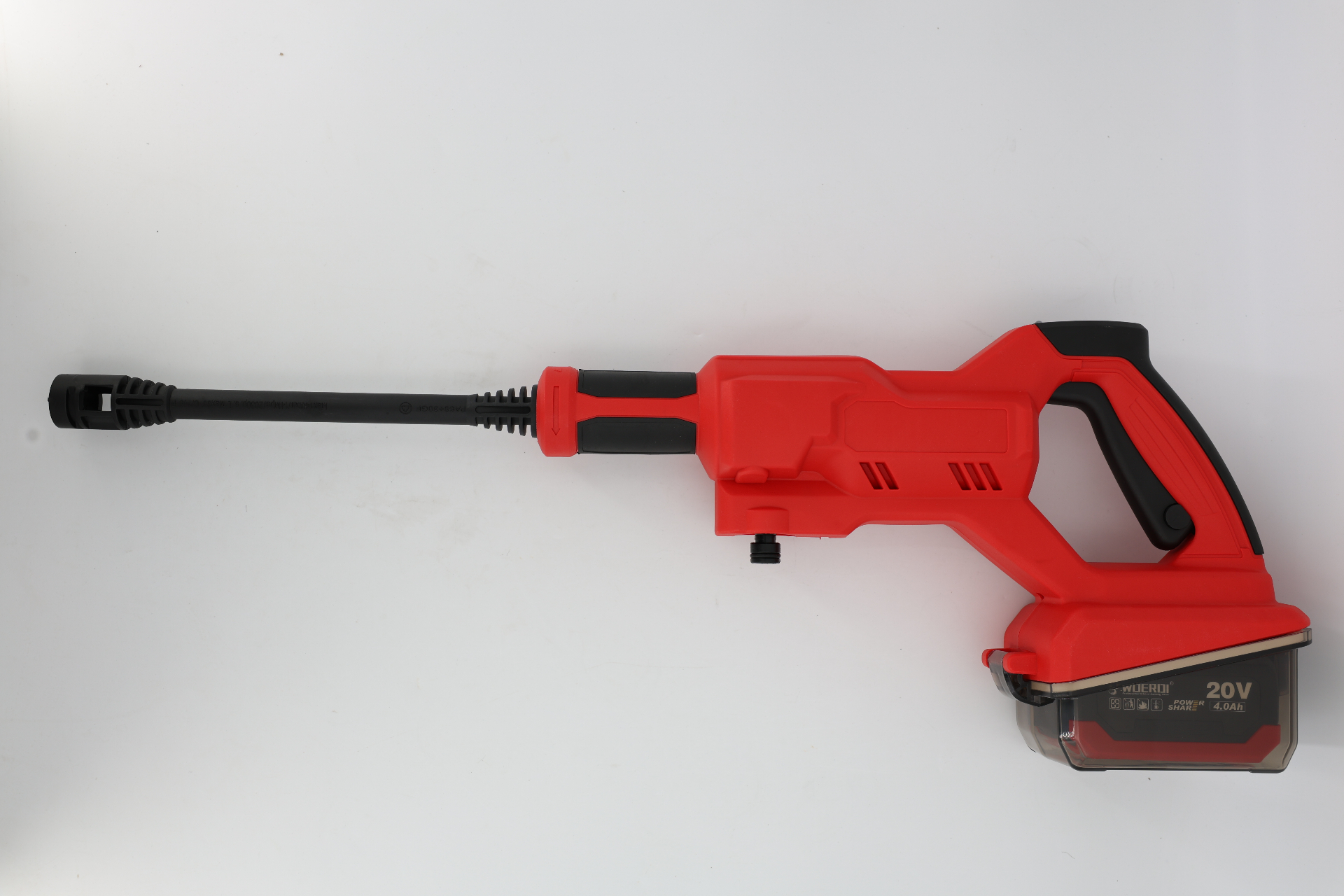 WOERDI 1024CWG-01 20V cordless car wash gun with long spray lance