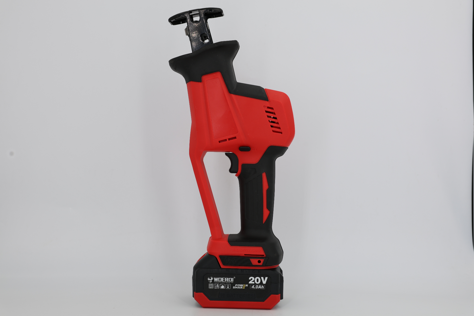 WOERDI 1006SS-03 20V brushless reciprocating saw with open-frame handle